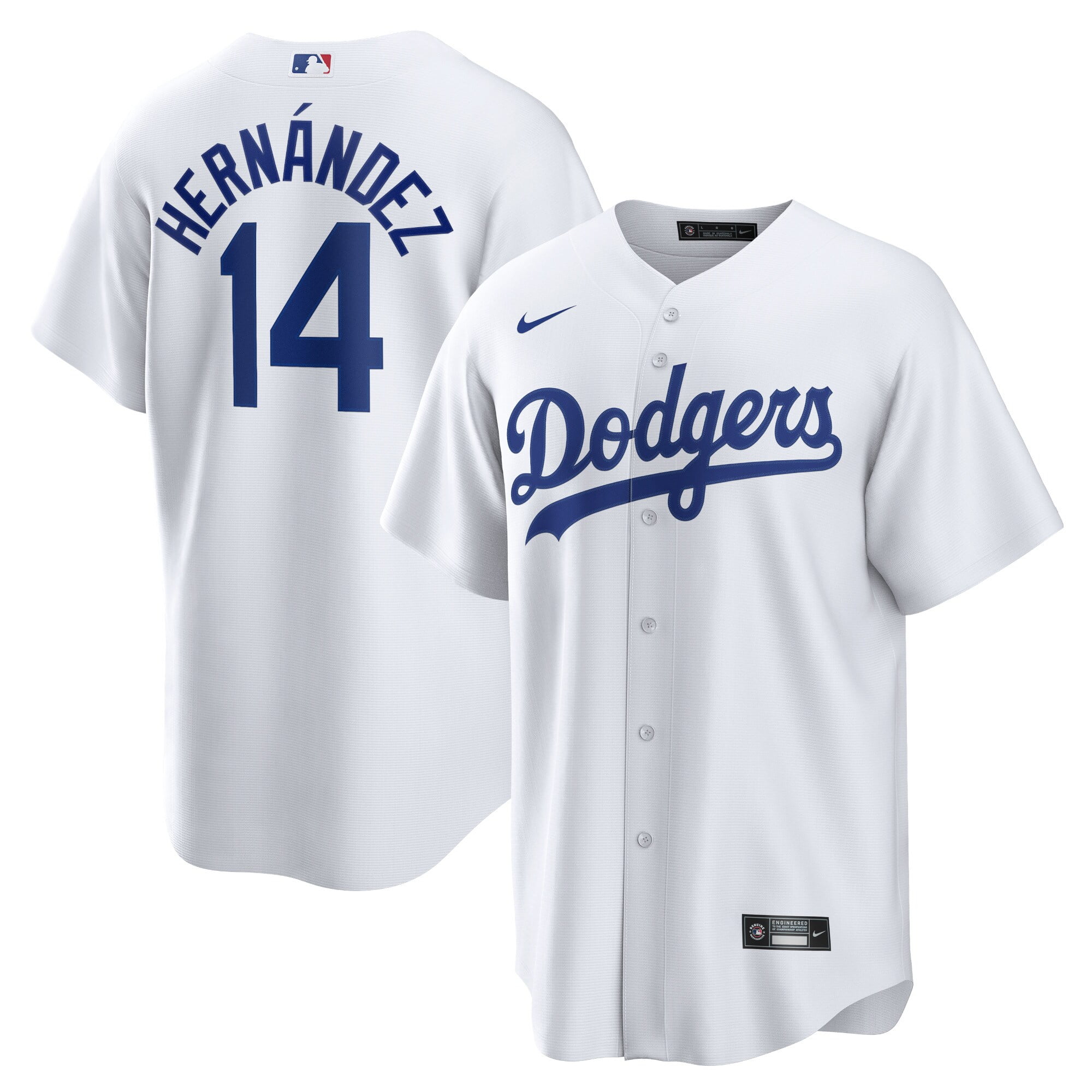 Enrique Hernandez Los Angeles Dodgers Nike Home Replica Player Name Jersey White Walmart Com