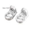 thumbnail image 2 of Unique Bargains L Shape Car Battery Terminal Positive Negative Clamp Set Lead 2 Pairs, 2 of 3