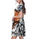 thumbnail image 2 of Disketp Four Running Horses para Vestido de Manga Corta para Mujeres, Vestidos de Verano para Mujeres, Casual y Holgado para la Playa, 2 of 6