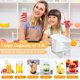 thumbnail image 4 of Hervidor De Agua Fría Dispensador de bebidas con hervidor de agua fría de 3,6 l Cubo de jugo de fruta de limón a prueba de fugas (blanco) Ehuebsd Libre de BPA, 4 of 6