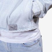 Brooklyn Cloth Mens Denim Shirt Jacket, Durable, Versatile Layering, Medium Stone Wash, Medium