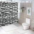 thumbnail image 7 of Orinice Illusionism Bathroom Decor Set with Hooks - Colorful Luxurious Polyester Fabric Shower Curtain for Chic Modern Bathroom Decor 69x72, 7 of 7