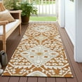 thumbnail image 6 of Addison Rugs Chantille Indoor/Outdoor Transitional Diamonds Paprika Washable Runner Rug, 2'3" x 7'6", 6 of 6