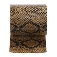 thumbnail image 4 of Mango de caña de pescar Sunnimix Decoración de cuero simulación Piel Serpiente amarillo, 4 of 8