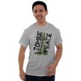 thumbnail image 3 of Hippie Zombie Underground Peace Sign Men's Big & Tall Crewneck Graphic Tee Brisco Brands 3X, 3 of 5