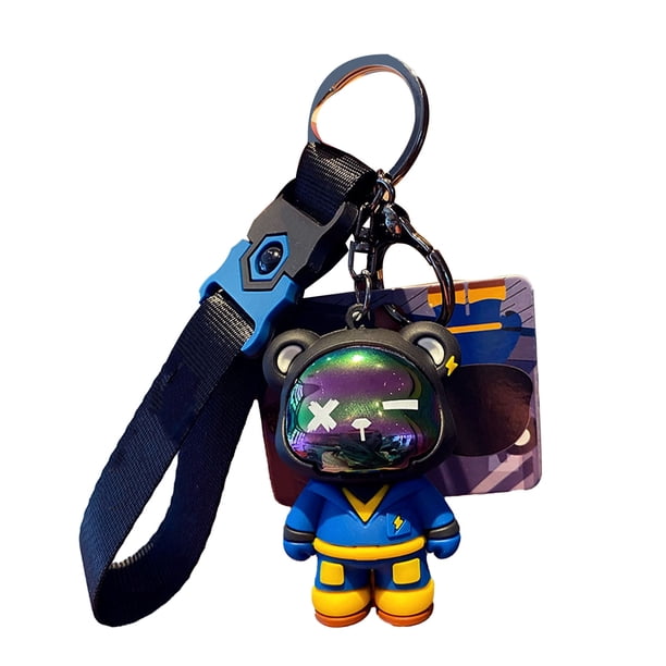 Lindos Llaveros De Metal Con Osito, Llaveros Llamativos De Moda Para Hombres Y Mujeres, Decoración De Bolsos, Regalo Ideal, Metal PVC, Tipo De Artículo: Llavero Con Osito,