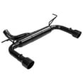 thumbnail image 3 of Fits 2012-2018 Jeep Wrangler JK Flowmaster Exhaust System Kit 817752 Outlaw Axle Back System; Black Stainless Steel; With Mufflers; 2-1/2 Inch Pipe Diameter; Dual Exhaust With Dual Exit, 3 of 5