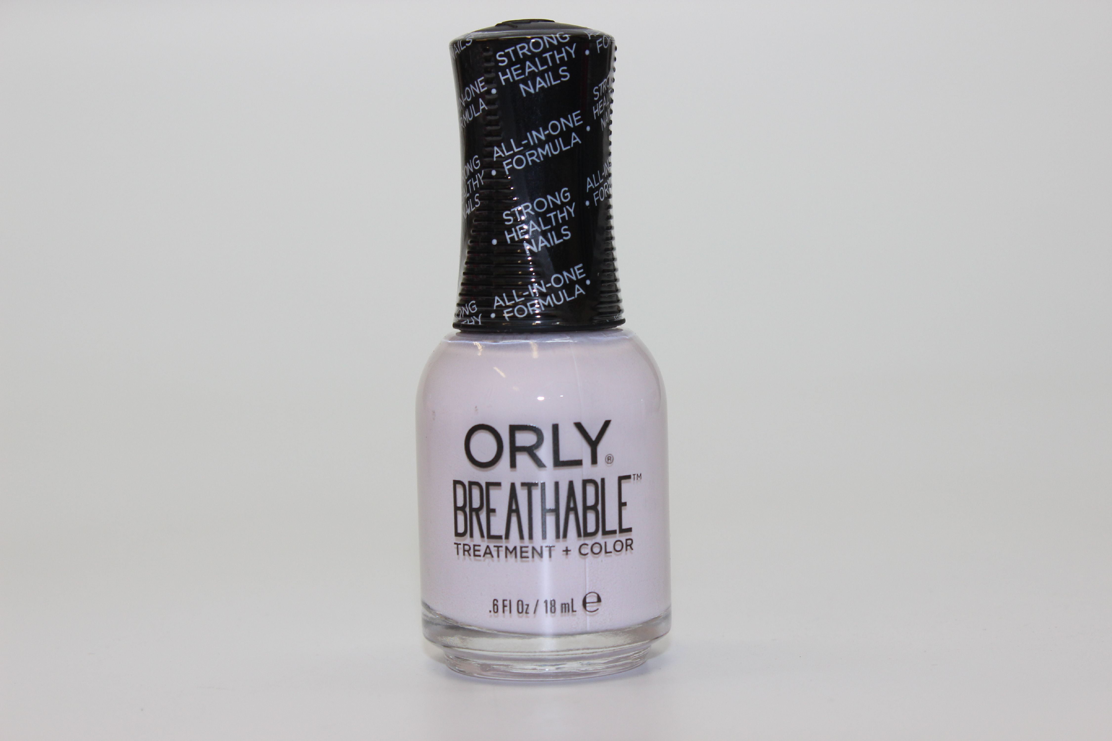 6. Orly Breathable Treatment + Color Nail Polish, Clear - wide 1