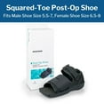 thumbnail image 4 of McKesson Post-Op Shoe, Contact Closure Straps, Black, Size Small, 1 Ct, 4 of 9