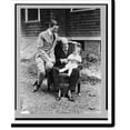thumbnail image 2 of Historic Framed Print, [Charles Evans Hughes, seated, full-length, holding his grandson, with Charles Evans Hughes, Jr. seated on arm of the same chair] - 3, 17-7/8" x 21-7/8", 2 of 9