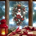thumbnail image 5 of Dongrere Christmas Window Clings Decorative Christmas Stickers for Festive Home and Office Decor - Reusable PVC Films for Glass & Tile, 5 of 6