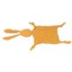 thumbnail image 5 of Manta de seguridad de conejito de peluche para bebé, hilo de doble capa, juguete tranquilizador de alta absorción, manta de seguridad suave, amarillo, 5 of 5