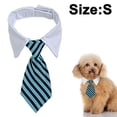 thumbnail image 1 of 1 pieza ajustable mascotas perro gato pajarita mascota disfraz corbata Collar para perros pequeños cachorro accesorios de aseo MFZFUKR 220529-2, 1 of 8