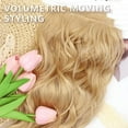 thumbnail image 4 of Clip in Long Wavy Synthetic Hair Extension 24 Inch Golden Blonde 4PCS Thick Hairpieces Fiber Double Weft Hair for Women, 4 of 7