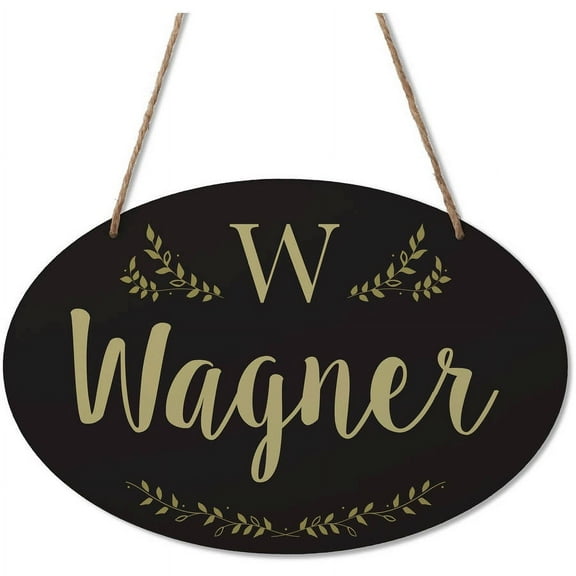 Our Family Personalized Oval Wall Plaque