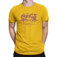 thumbnail image 2 of Officially Licensed Coca-Cola Enjoy Coke Retro Ice-Cold Glass Logo Men's T-shirt, 2 of 3