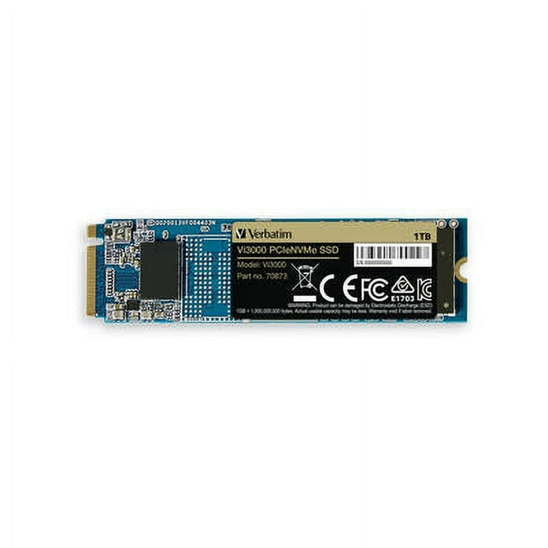 Verbatim 1TB Vi3000 PCIe NVMe M.2 2280 Internal SSD - Walmart.com
