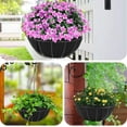 thumbnail image 6 of 1Pc/2Pcs/3Pcs/4Pcs Hanging Planter Basket Liners, 14Inch/16inch Round Fabric Liners for Hanging Baskets, Replacement Coco Fiber Liner, Durable Non-Woven Liners for Hanging Baskets Planters Flowers, 6 of 6