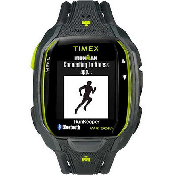 Timex TW5K84500 Men's Ironman Run X 50 + Bluetooth Exercise Watch -  