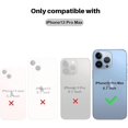 thumbnail image 2 of ORNARTO Compatible with iPhone 13 Pro Max Case 6.7", Slim Liquid Silicone 3 Layers Full Covered Soft Gel Rubber Case, 2 of 5