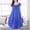 Blue, variant on Naittoop Womens Long Off Shoulder Cotton Nightgowns Lace Victorian Pleated Sleepwear Long Travel Beach Dress Pajamas Nightdress