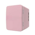 thumbnail image 4 of Tongina Mini Fridge Freestanding Beverage Refrigerator Multipurpose Beauty Tool Fridge for Outdoor Vehicle Cars Bar Small Place pink, 4 of 8