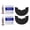 Black, variant on Sole Sticker Invisible Protection High Toughness Wear-resistant Anti-slip Running Shoes Sole Protector for Home