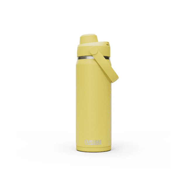Botella Camelbak 600 Ml Yellow Bloom Acero Inoxidable Aislado Amarilla