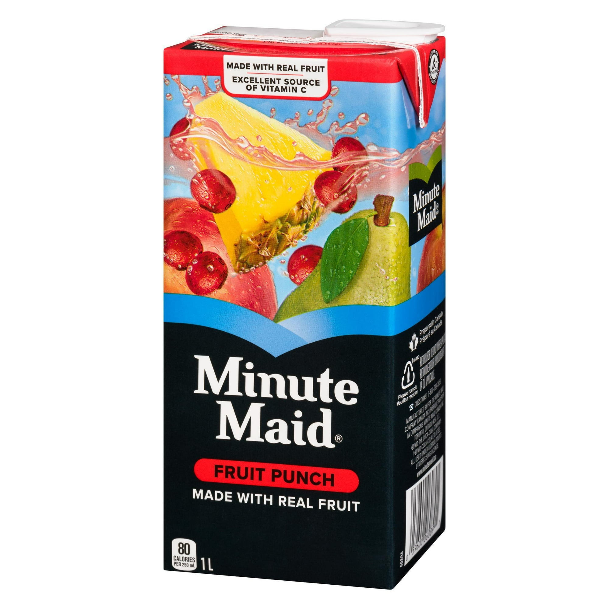 Minute Maid Fruit Punch Carton, 1 Liter, 1L