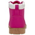 thumbnail image 4 of Josmo Unisex Toddler Lace Up Casual Construction Boots, Fuchsia, 9, 4 of 7