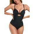 thumbnail image 5 of RELLECIGA Women's Push Up Twist Front One Piece Cutout Swimsuit Bathing Suits, 5 of 10