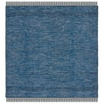 thumbnail image 6 of SAFAVIEH Montauk Kelsey Distressed Cotton Area Rug, Blue/Black, 4' x 6', 6 of 10