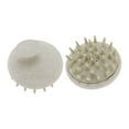 thumbnail image 5 of Unique Bargains 1 Pc Round Hair Shampoo Brush for Head Massage 2.95"x3.27" Khaki, 5 of 6