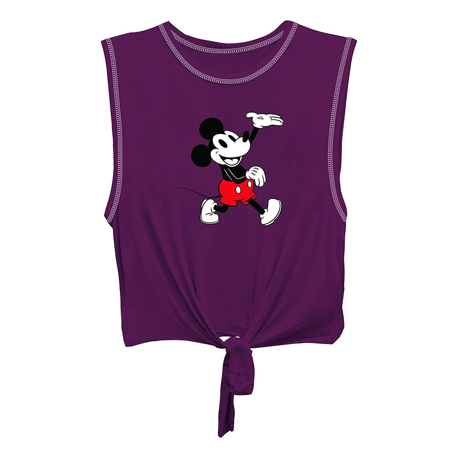 Disney - Disney Ladies Mickey Mouse Fashion Tank - Ladies Classic Mickey Mouse Clothing Mickey 