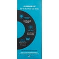 thumbnail image 4 of Aluminum Recyclable Party Cups, 16 oz, 24 ct, 4 of 5
