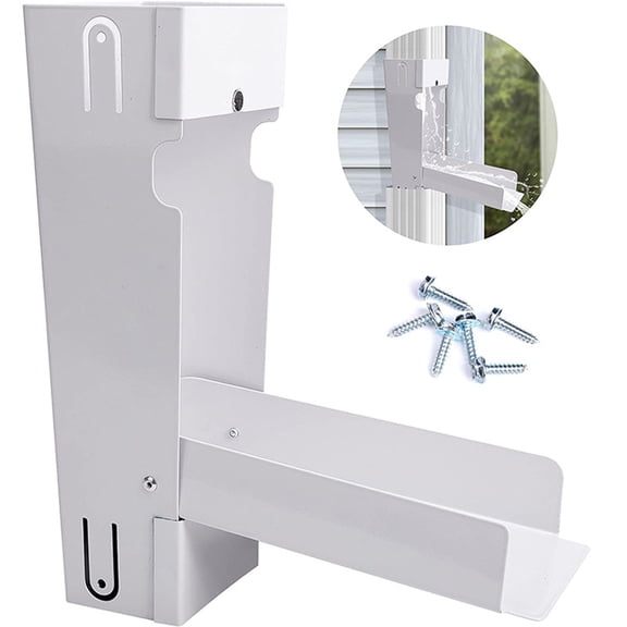 Bobasndm Rainwater Collection System, Rain Barrel Diverter Catching Collection System, Stainless Steel Raindrop Rainwater Fits for 2"*3" Standard Downspout