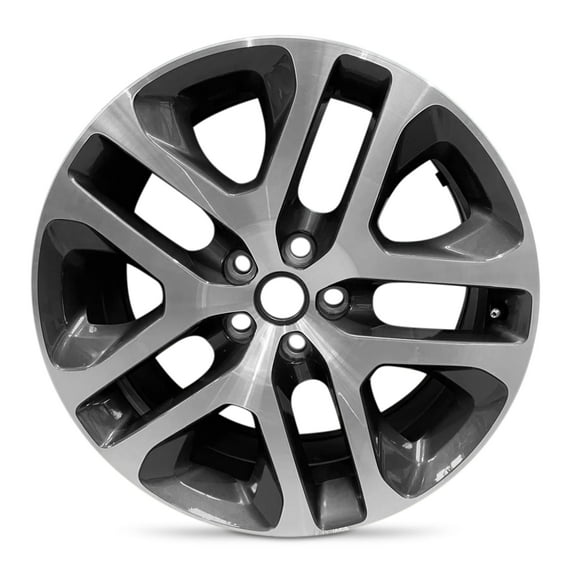 For 2020-2024 Land Rover Defender 20 Inch Machined Face with Gray Inlay Alloy - Genuine OEM Rim - Road Ready SUV Wheel
