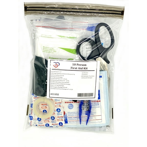 10 Person First Aid Kit #C1152