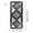 A6, variant on Diamond Geometry Stained Glass Window Film, 17.7 x 39.3 Inch Static Cling Privacy Film, Sun Blocking Removable Decor Glass Cover for Bathroom Living Room Home Decoration