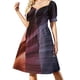 thumbnail image 1 of Vestido de manga corta con colores de antílope Canyon vestido de noche para mujer vestidos de graduación vestidos de fiesta para mujer vestidos para graduación, 1 of 6