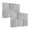 Light Grey 12pcs, variant on Muslady 24pcs/pack Studio Acoustic Foams Sound Insulation Foam Sound Absorbing Panels Soundproof Sponge 30 * 30 * 2.5cm/ 12 * 12 * 1in