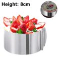 thumbnail image 2 of Cake Mold , 20to40cm Adjustable Stainless Steel Cake Ring,, Cake Collar Cake Mousse Mould, 2 of 5