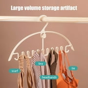Clothes Hangers, Sweater Hangers No Shoulder Bump, Plastic Non Slip Heavy Duty Coat Hangers for Closet Organizers, Multi Hanger, Storage Space Saving Shirt Hanger, for Suits Dresses Jackets Shirt
