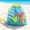 Green, variant on HOARBOEG Large Mesh Beach Bag Drawstring Sandproof Pool Toy Storage Tote with Shoulder Strap Breathable Carryall Black