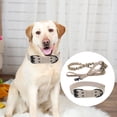 thumbnail image 3 of Soft Dog Collar - Adjustable Comfortable Wear-resistant - Quick-detachable Tactical Dog Collar Leash Set - Outdoor Dog Gear, 3 of 8