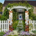 thumbnail image 4 of SEANATIVE Thanksgiving Pumpkin Porch Banner Fall Maple Leaf Front Porch Sign Hanging Flag Banner for Outside Yard Garden Home Decoration Party Supplies 2 Piece, 4 of 7