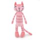thumbnail image 1 of Peluche de peluche MR ViviCare, 13 cm, rosa, con forma de gato abrazable, 1 of 8