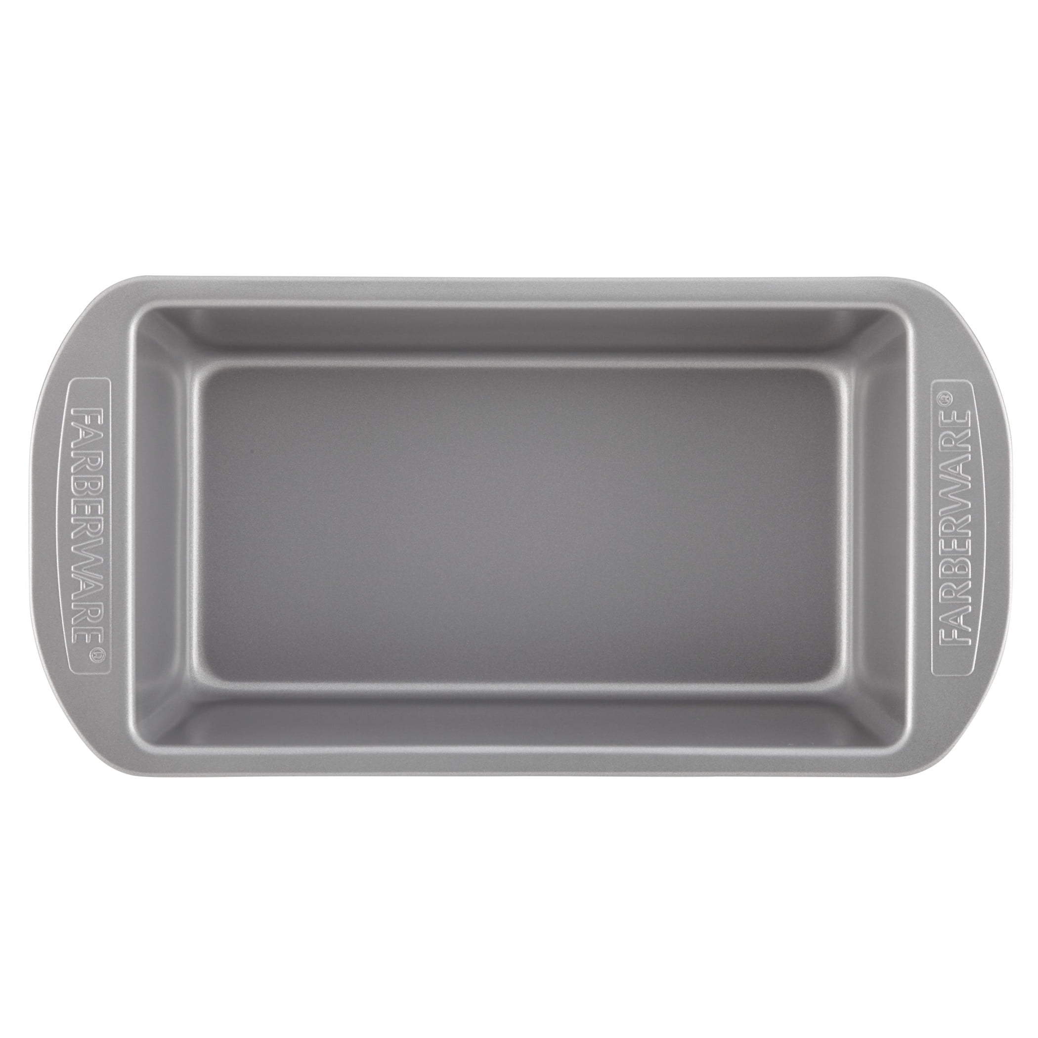 Farberware 5 Piece Nonstick Toaster Oven Bakeware Set, Gray