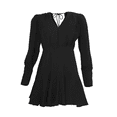 thumbnail image 1 of Vestido Corto manga larga J&B Talla G Color Negro, 1 of 3