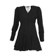 thumbnail image 1 of Vestido Corto manga larga J&B Talla G Color Negro, 1 of 3